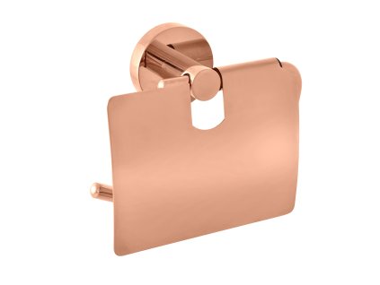 8443 2 colorado koupelnovy doplnek drzak toaletniho papiru s krytem zlata ruzova leskla coa0400zrl rav slezak