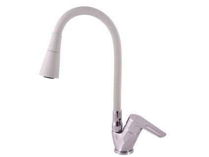 COLORADO - Umyvadlová/dřezová baterie s flexibilním ramínkem, Chrom CO206.0/13S, RAV Slezák (Barva Chrom, Rozměr 3,8")