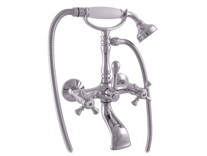 MORAVA RETRO - Vanový set s baterií, Chrom MK360.5/2, RAV Slezák (Barva Chrom, Rozměr 1/2")