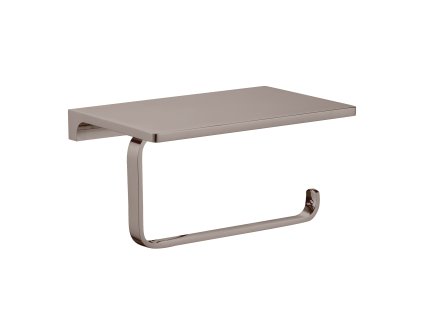 8356 2 nil koupelnovy doplnek drzak toaletniho papiru s odkladaci polickou metal grey leskla nla0403mgl rav slezak