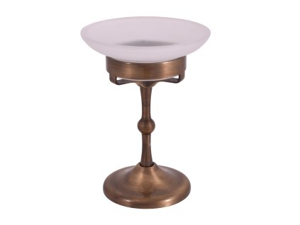 4693 1 morava retro koupelnovy doplnek mydlenka sklenena stara mosaz bronz mka0301sm rav slezak
