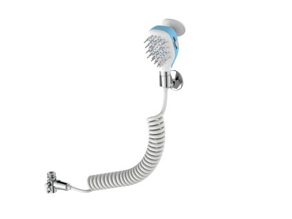 7870 11 sprcha rucni na myti psu modra bila ps0063 rav slezak