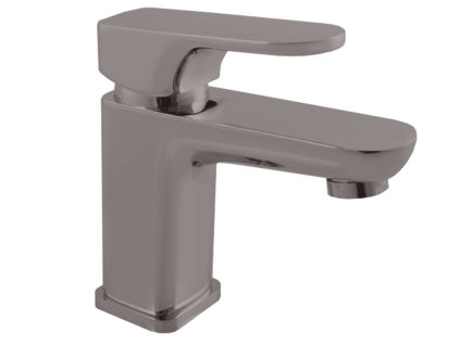 YUKON - Umyvadlová baterie bez výpusti, Metal Grey - kartáčovaná YU126.0MGK, RAV Slezák (Barva METAL GREY - kartáčovaná, Rozměr 3,8")