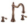 MORAVA RETRO - Umyvadlová baterie s výpustí, Stará mosaz (Bronz) MK432.0SM, RAV Slezák (Barva Stará mosaz (Bronz), Rozměr 3,8")