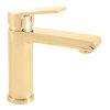 COLORADO - Umyvadlová baterie bez výpusti, Zlatá - lesklá CO128.0Z, RAV Slezák (Barva ZLATÁ - lesklá, Rozměr 3,8")