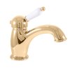 LABE - Umyvadlová baterie bez výpusti, Zlatá - lesklá L526.0Z, RAV Slezák (Barva ZLATÁ - lesklá, Rozměr 3,8")