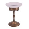 4693 1 morava retro koupelnovy doplnek mydlenka sklenena stara mosaz bronz mka0301sm rav slezak