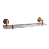 2788 1 morava retro koupelnovy doplnek policka sklenena 500 mm stara mosaz bronz mka0900 50sm rav slezak