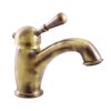 LABE - Umyvadlová baterie bez výpusti, Stará mosaz (Bronz) L426.0SM, RAV Slezák (Barva Stará mosaz (Bronz), Rozměr 3,8")