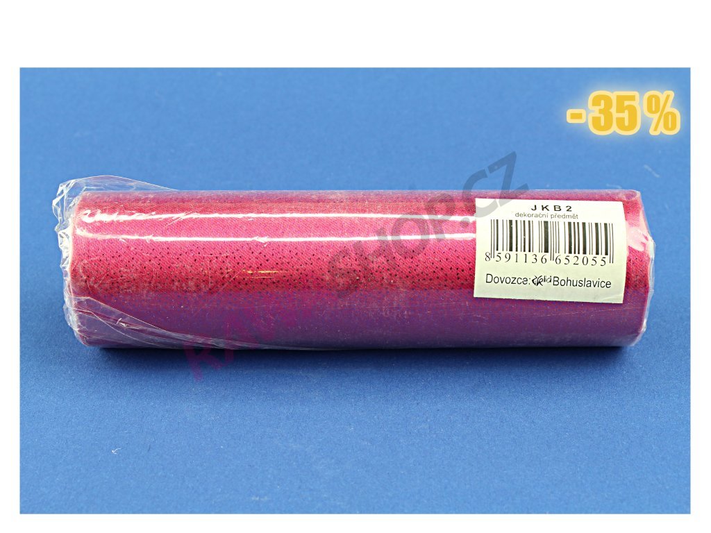 Produkt č. 570 27 organza lesk 15 cm x 5 m barva CERVENA kod 181308V15 1 ks