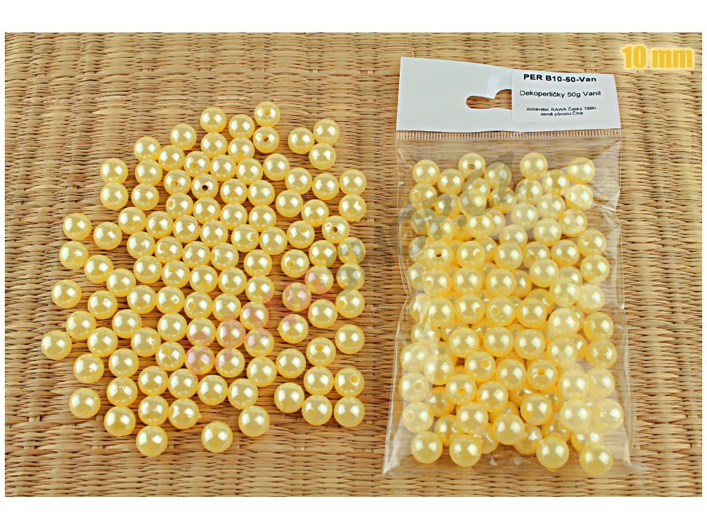 Produkt č. 655 5 ( symbol PER B10 50 Wan ) 50 gram 10 mm vanil