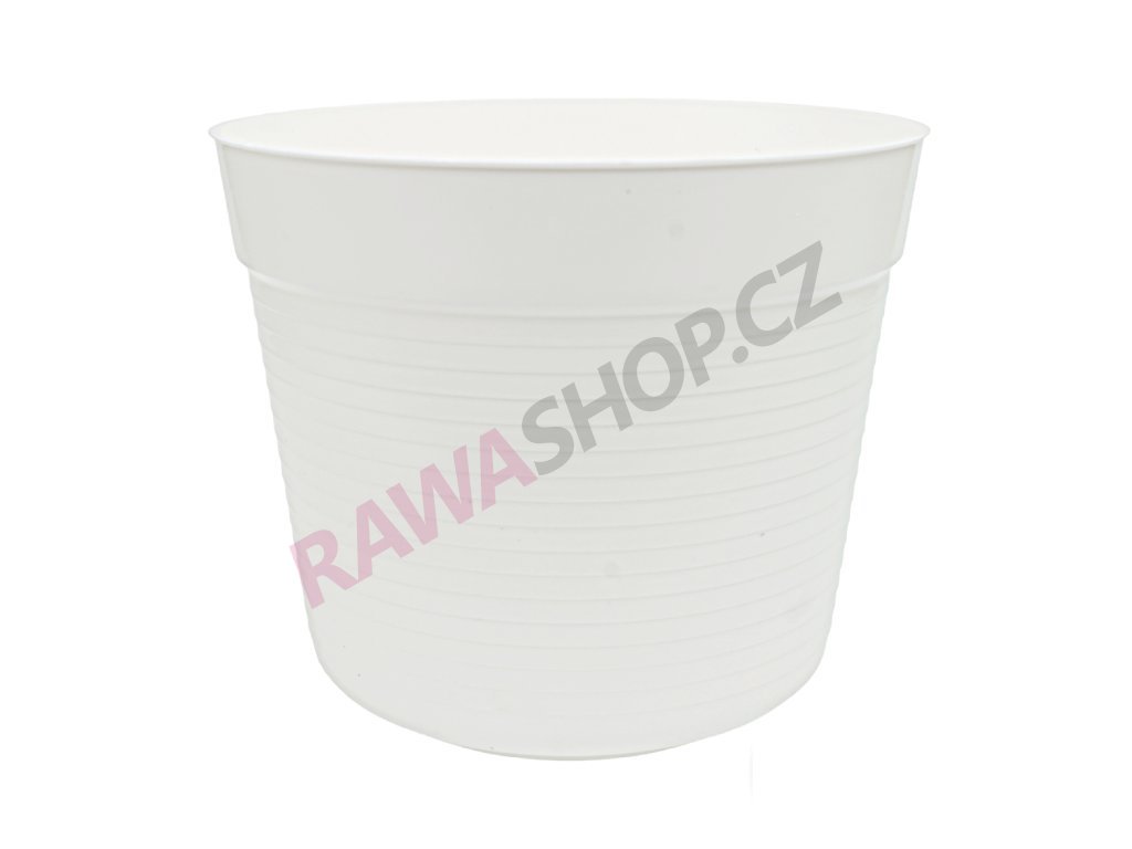 Produkt č. 1480 2 Osłonka Europa 14 średnica 14 cm wysokość 12 cm kolor biały