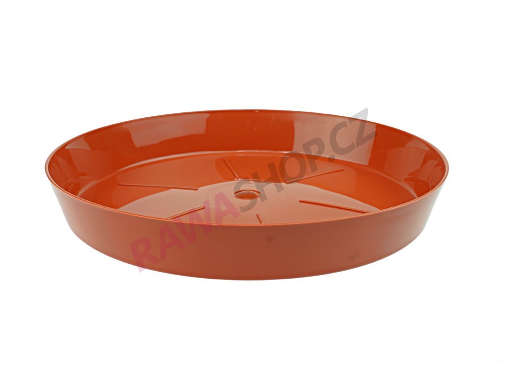 Produkt č. 1492 1 Podsatwka Rosa 8 średnica 25 cm x 3,5 cm kolor ceglasty