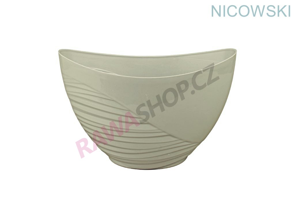 Produkt č. 1528 3 LUNA MINI dł. 18 cm szer. 11 cm wys. 11 cm szary