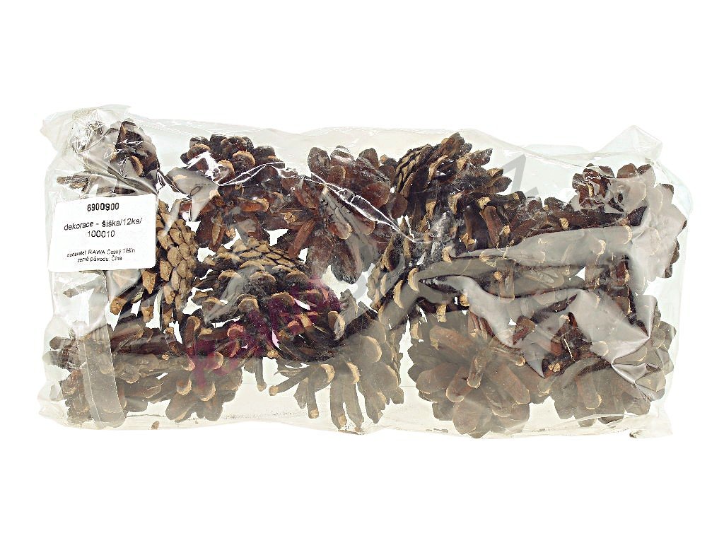 Produkt č. 2501 16 siska kod 6900900 velikost delka 4 cm 12 ks natur 1 opak.
