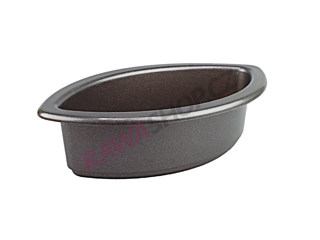 Produkt č. 1539 4 Łódka 2 długość 30 cm szerokość 18 cm wysokość 8 cm kolor grafitowy