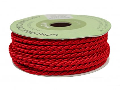 Produkt č. 1469 5 rozm 4 mm x 5 yard kolor 300 czerwony