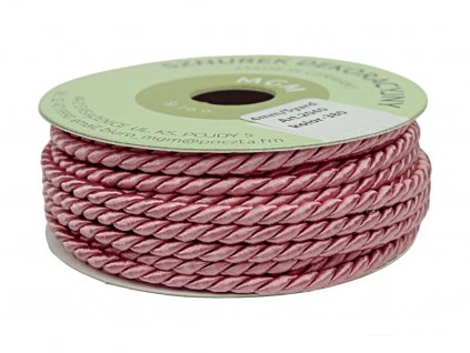 Produkt č. 1469 6 rozm 4 mm x 5 yard kolor 380 brudny różowy