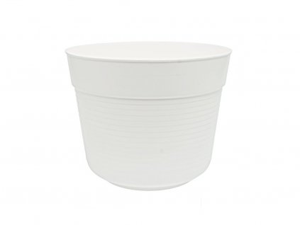 Produkt č. 1480 3 Osłonka Europa 12 średnica 12 cm wysokość 10 cm kolor biały