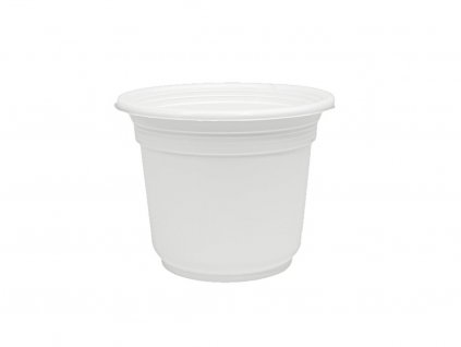 Produkt č. 1483 2 Osłonka Kaktus 8 średnica 8 cm wysokość 7 cm kolor biały