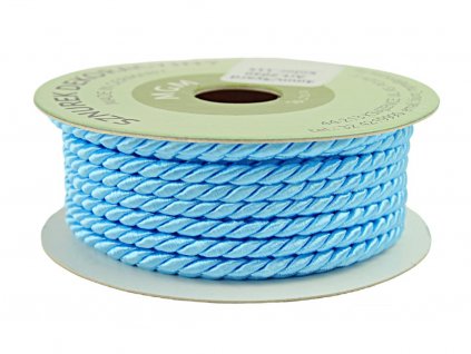 Produkt č. 1502 4 rozm 4 mm x 5 yard kolor 115 błękitny