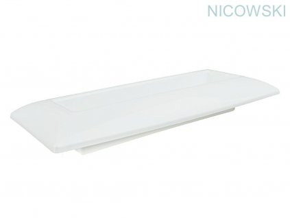 Produkt č. 1525 4 cordoba 40 dł. 39 cm szer. 17 cm wys. 6 cm biały