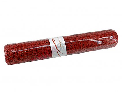 Mesh 50cm tmavě červená edytowano
