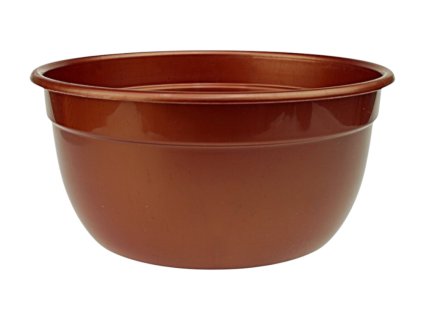 1A. plastová miska kulatá 4 Pr. 23cm miedziana