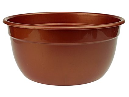 1A. plastová miska kulatá 5 Pr. 25cm miedziana