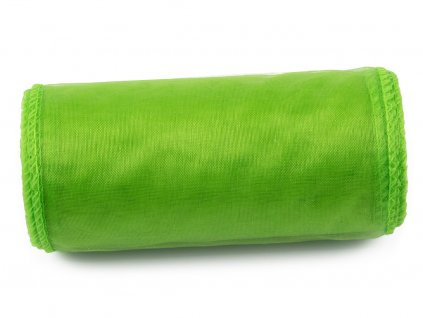 Organza 12 cm - apple green