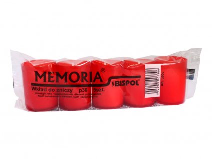6. Hřbitovní svíčky Memoria p30 5ks BP30