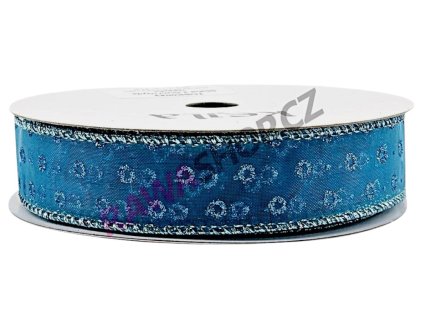 3. stuha 2,5cm10yds modrá TOSK0043 68 B