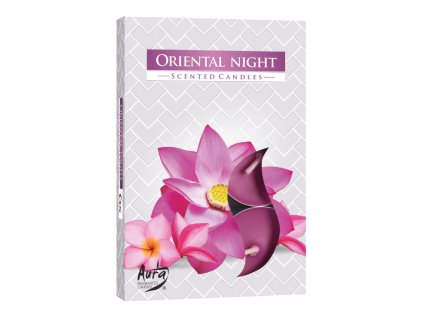 16. Čajové svíčky 6 ks Oriental night