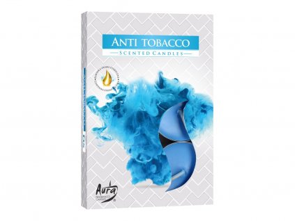 1. Čajové svíčky 6 ks Anti tobacco