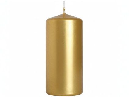 Svíčka válec 50/100 m - zlatá