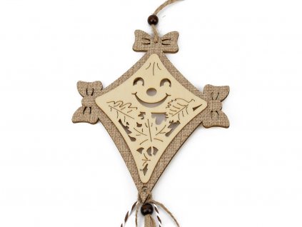 Závěs drak - šedá