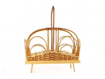 Proutěný záhon s čelenkou světle hnědá č (2)