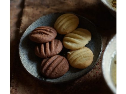 Veganské kakaové sušenky