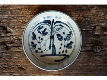 PLATE "Banana Tree" from the Qing Dynasty 01