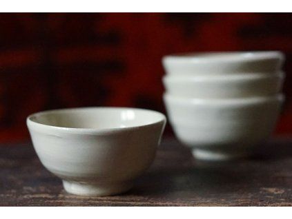 IVORY TEA CUPS SET (set of 4) (90ml)