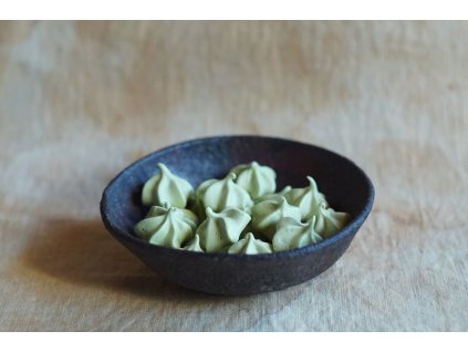 Matcha vegan pusinky