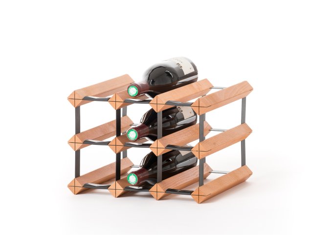 Raxi, Classix 3009X Stojan na víno, buk, 9 lahví