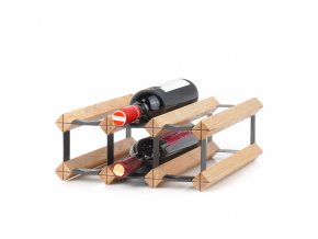 Raxi | Classix 3006E, Stojan na víno | Dub | 6 lahví