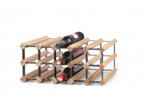 Raxi, Classix 3015E Stojan na víno, dub, 15 lahví