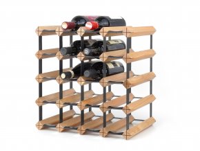 Raxi, Classix 3020E Stojan na víno, dub, 20 lahví