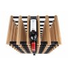 Raxi, Classix 3040E Stojan na víno, dub, 40 lahví
