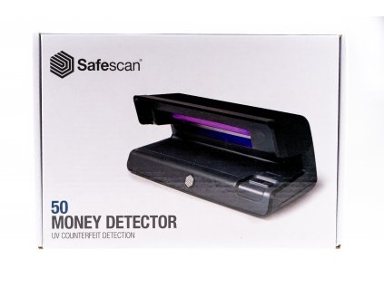 Detektor padělků - ultrafialový tester bankovek Safescan 50