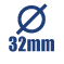 PRŮMĚR 32mm