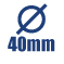 PRŮMĚR 40mm