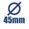 PRŮMĚR 45mm
